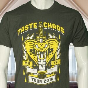 Taste Of Chaos Festival Tour 2016 T Shirt Tee M